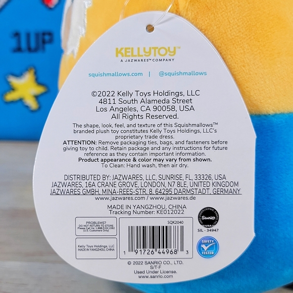 Squishmallow Aggretsuko with Calm Expression 6.5" UltraSoft Stuffed Sanrio Plush - Picture 6 of 6